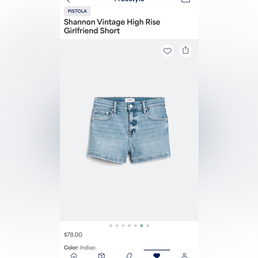 Pistola High Rise Short. - Picture 5 of 5